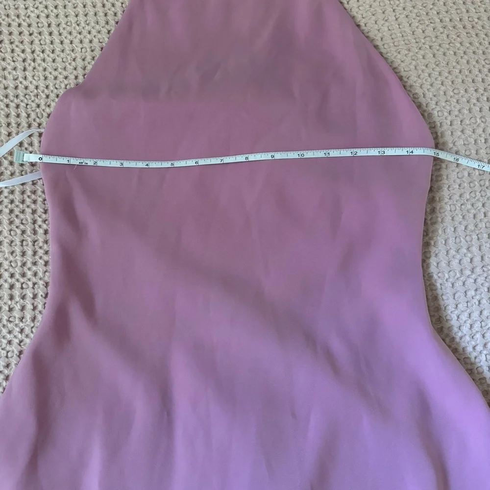 Superdown Pink Halter Mini Dress Size Small Backless Party Dress Revolve Brand - Picture 8 of 11